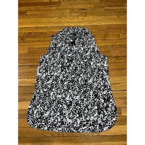 Alfani Women's Dress Size 2XL Black/White Pattern Sleeveless Stretch Shift NWT